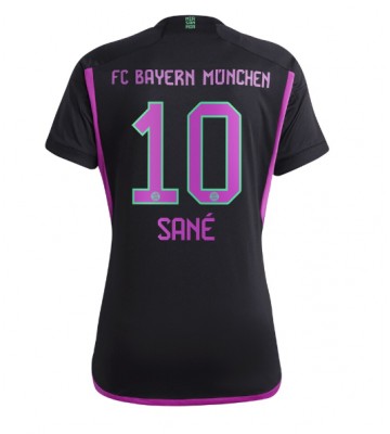 Bayern Munich Leroy Sane #10 Segunda Equipación Mujer 2023-24 Manga Corta